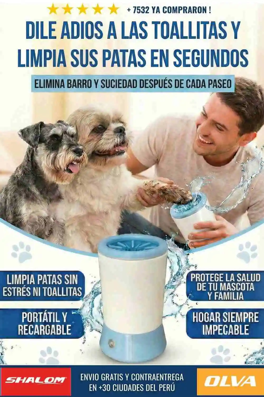 CEPILLO de LIMPIEZA quita pelo muerto 3 EN 1